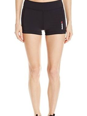 Reebok Women's One Series Hot Shorts Sport Gym Workout Active Stretch Athletic